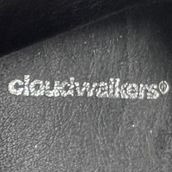 Cloudwalkers Womens Wide Fit Black Heel Ankle Boots Size 9.5W - Picture 2 of 11